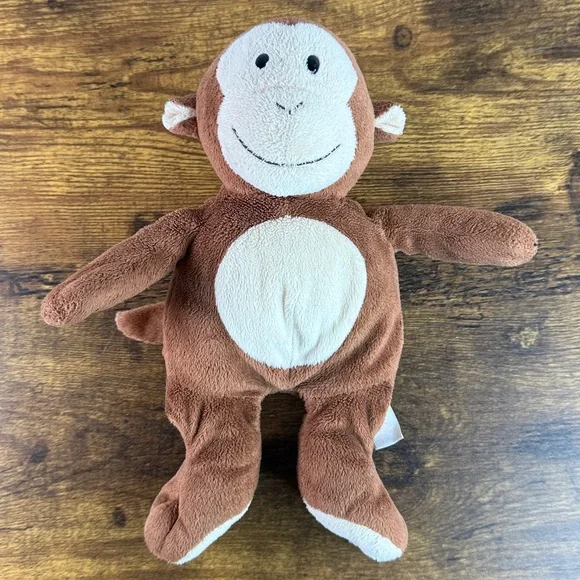 Ty Plush Monkey in Soft Brown - Picture 2 of 10